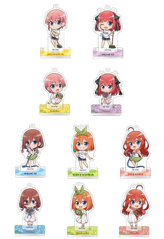 The Quintessential Quintuplets Season 2 Movic Acrylic Key Chain with Stand Collection (1 Random Blind)