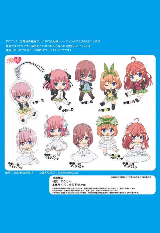 The Quintessential Quintuplets Season 2 Penguin Parade Petanko Trading Acrylic Strap (1 Random)