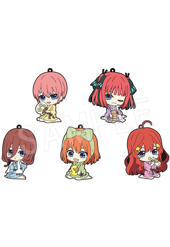 The Quintessential Quintuplets Movie Chugai Mining Petanko Trading Rubber Strap Japanese Loungewear Ver.(1 Random)