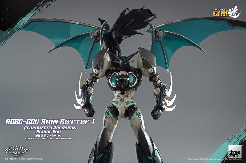 Shin Getter Robo threezeroX ROBO-DOU Shin Getter 1 (threezero Redesign) Black Ver.