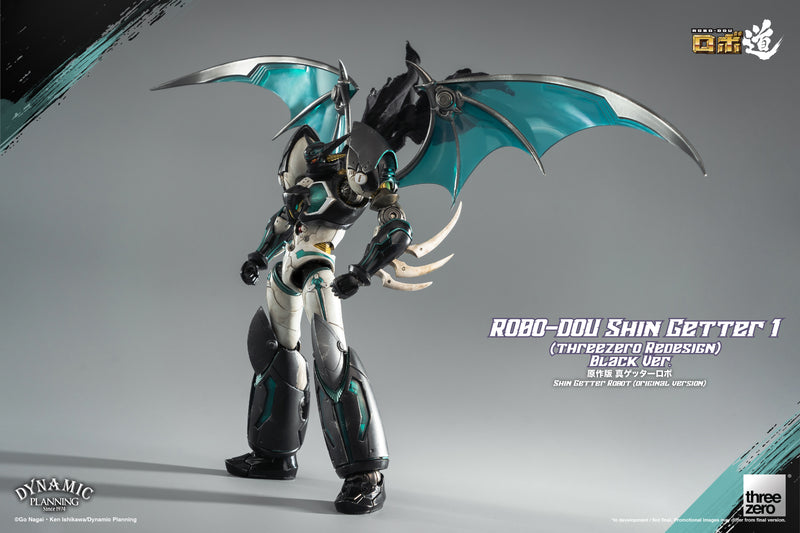 Shin Getter Robo threezeroX ROBO-DOU Shin Getter 1 (threezero Redesign) Black Ver.