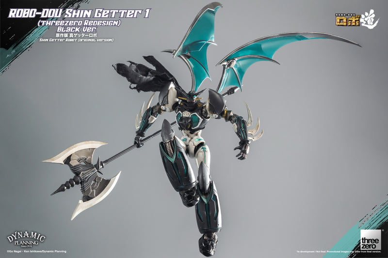 Shin Getter Robo threezeroX ROBO-DOU Shin Getter 1 (threezero Redesign) Black Ver.