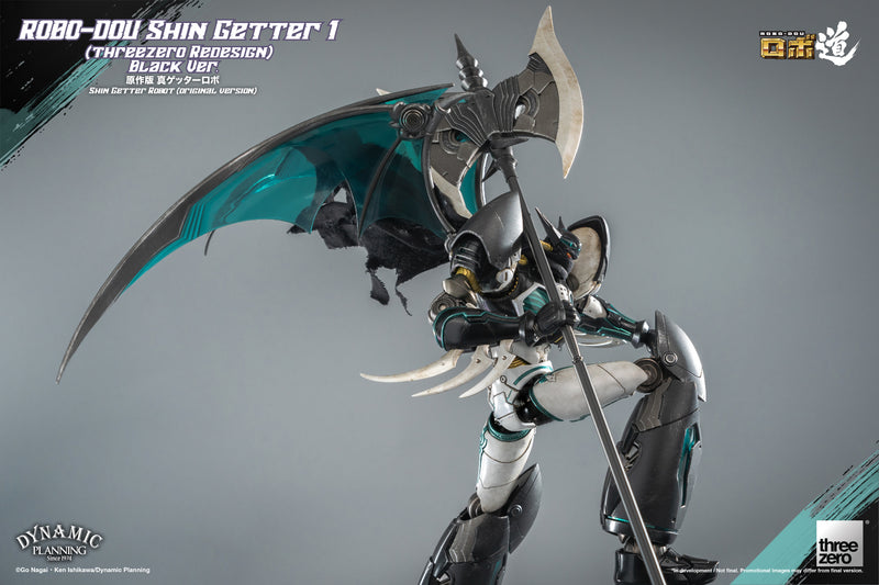 Shin Getter Robo threezeroX ROBO-DOU Shin Getter 1 (threezero Redesign) Black Ver.