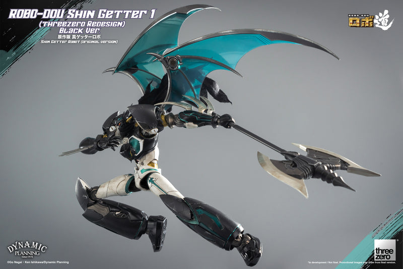 Shin Getter Robo threezeroX ROBO-DOU Shin Getter 1 (threezero Redesign) Black Ver.