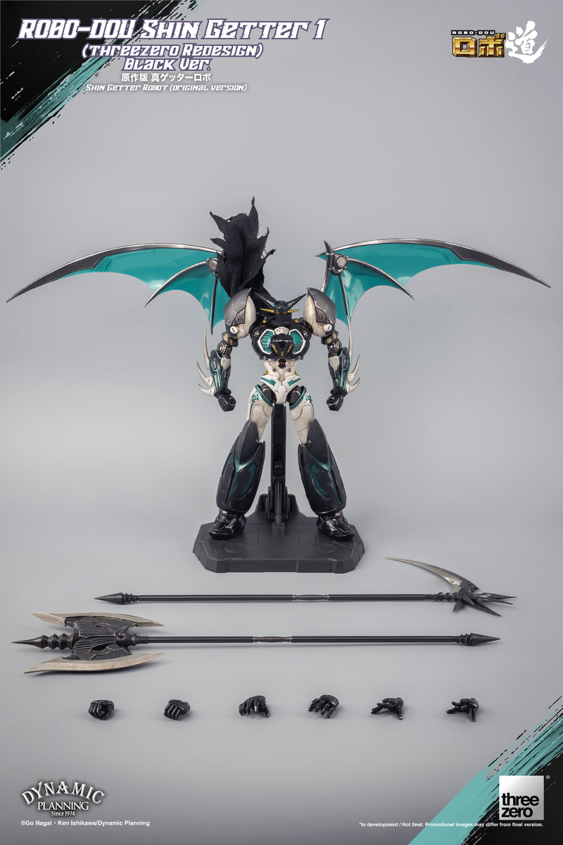 Shin Getter Robo threezeroX ROBO-DOU Shin Getter 1 (threezero Redesign) Black Ver.