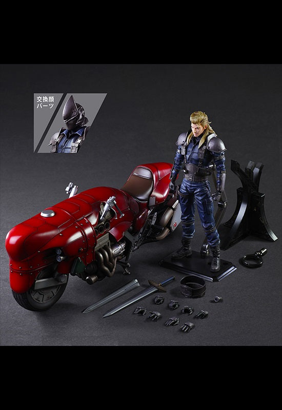 FINAL FANTASY VII REMAKE™ Square Enix PLAY ARTS KAI™ Action Figure ROCHE & MOTORCYCLE SET