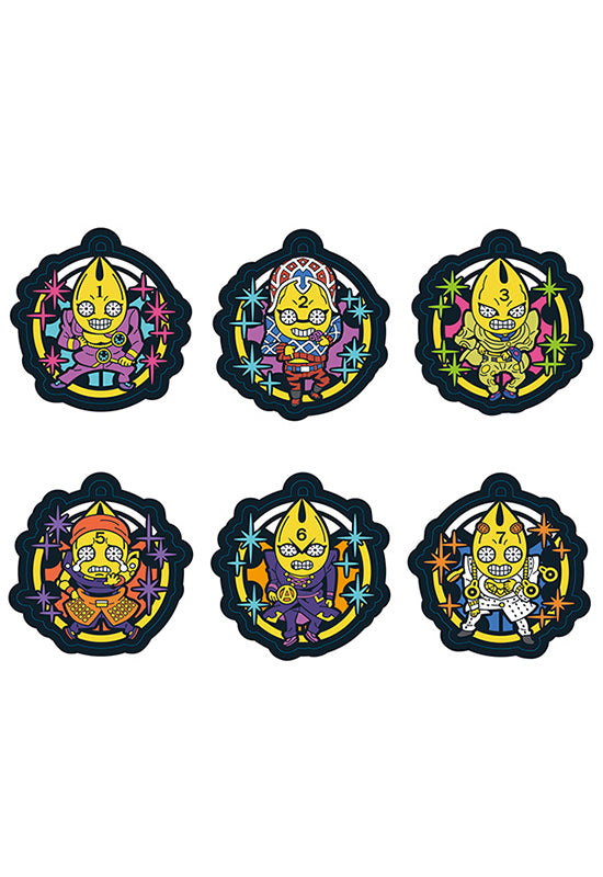 JOJO'S BIZARRE ADVENTURE GOLDEN WIND MEGAHOUSE RUBBER MASCOT BIZARRE COSTUME (Box of 6)