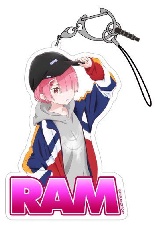 Re:Zero kara Hajimeru Isekai Seikatsu Cospa Ram Design Acrylic Multi Key Chain