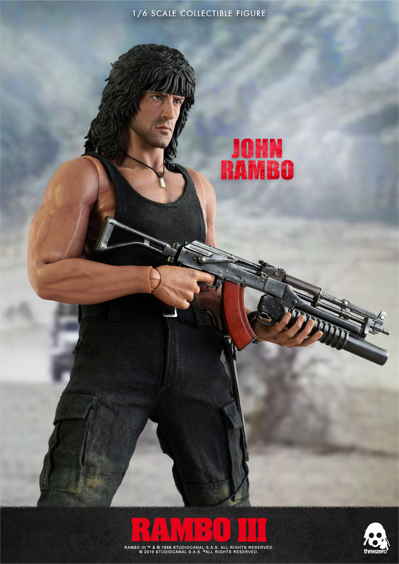 RAMBO III threezeroX JOHN RAMBO 1/6 scale