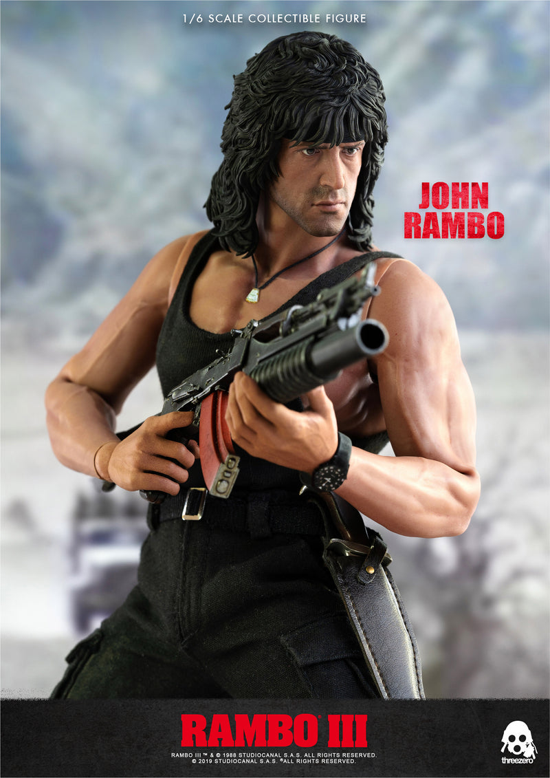 RAMBO III threezeroX JOHN RAMBO 1/6 scale