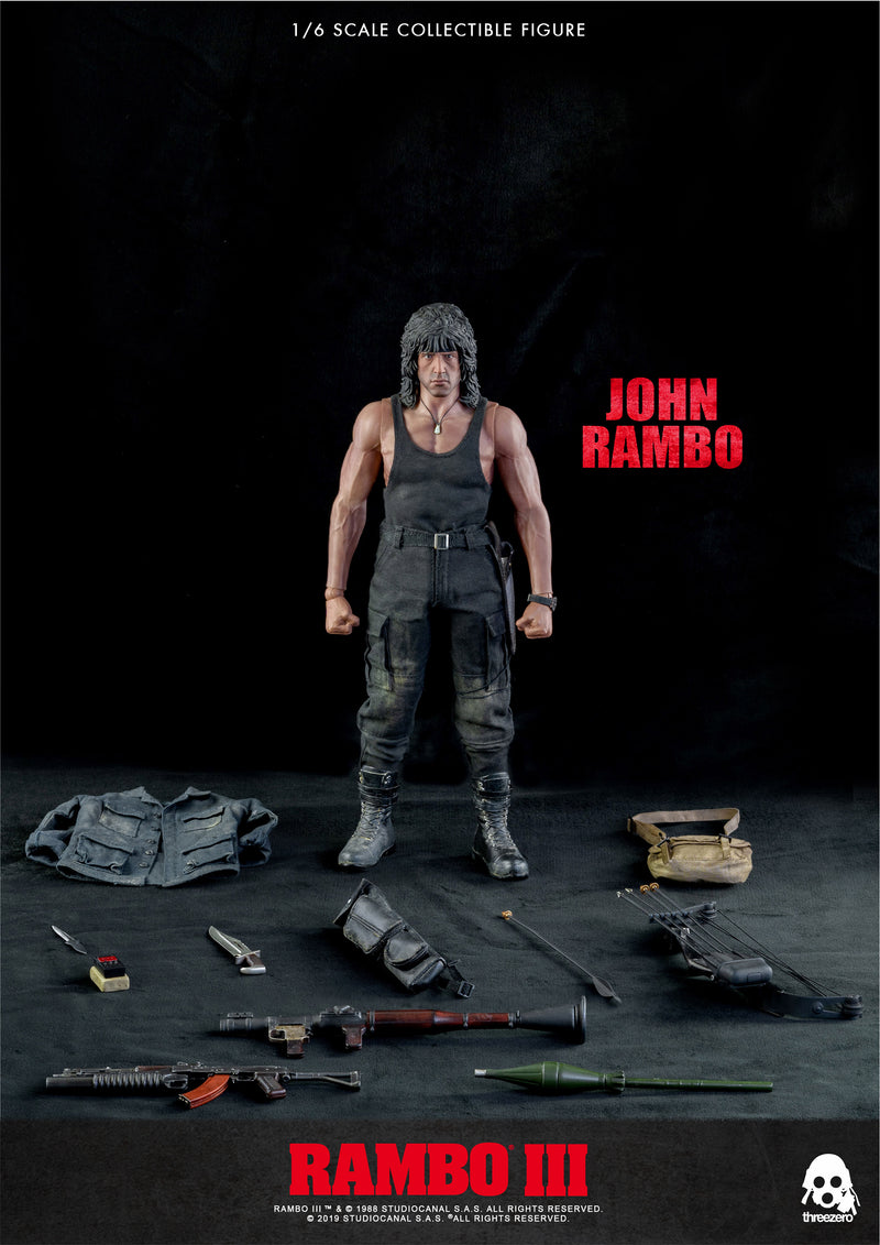 RAMBO III threezeroX JOHN RAMBO 1/6 scale