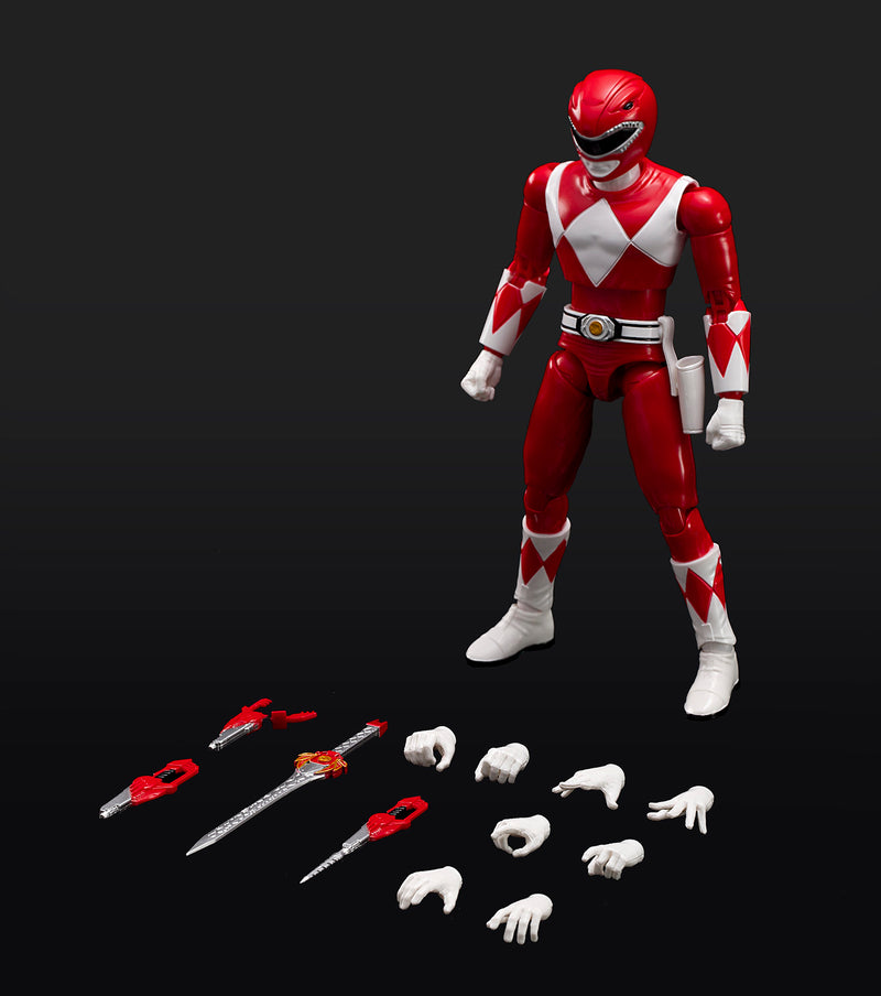 Mighty Morphin Power Rangers Flame Toys Furai Model Red Ranger