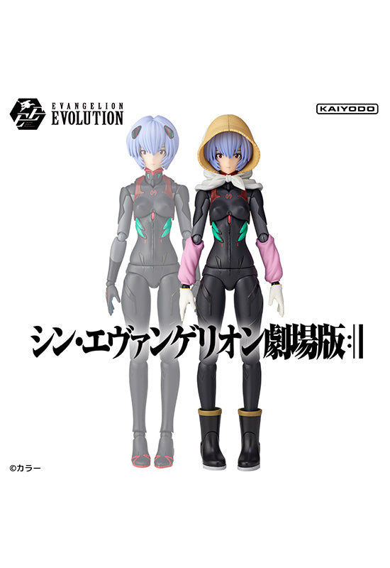 Evangelion: 3.0+1.0 Thrice Upon a Time Kaiyodo EVANGELION EVOLUTION EV-022 Ayanami Rei 3rd Village Ver.
