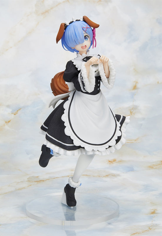 Re:Zero − Starting Life in Another World Taito Coreful Figure Rem~Memory Snow Dog ver~
