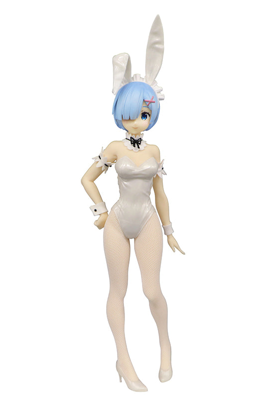 Re:Zero -Starting Life In Another World- FURYU BiCute Bunnies Figure Rem ・White Pearl Color ver.