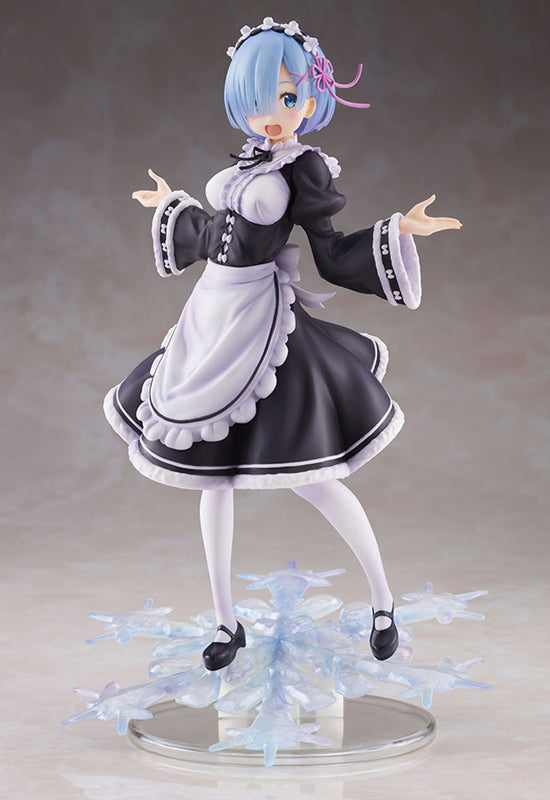 Re:Zero Starting Life in Another World Taito AMP Figure Rem Winter Maid Ver.
