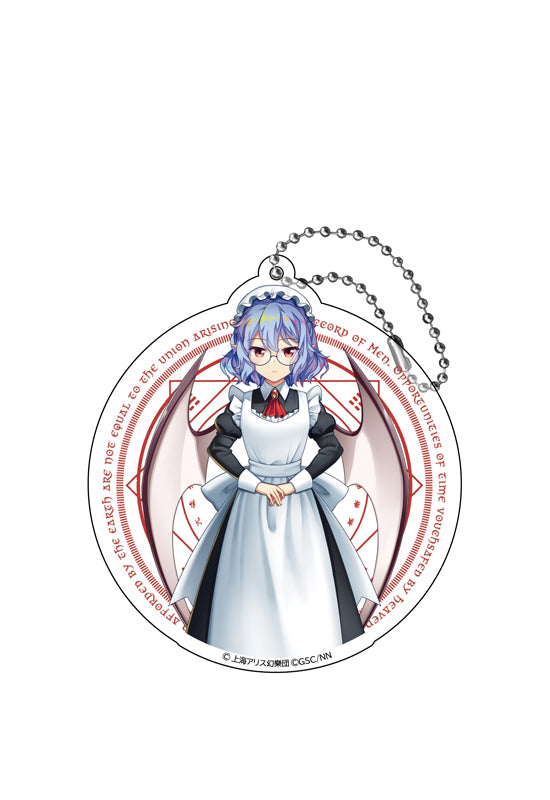 Touhou Lost Word Y Line Big Acrylic Key Chain Remilia Scarlet I am the Lord and the Lord is the Maid