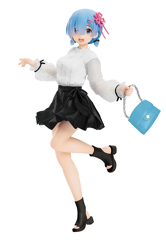 Re:Zero Starting Life in Another World TAITO Precious Figure Rem (Outing Coordination Ver.) Renewal Edition