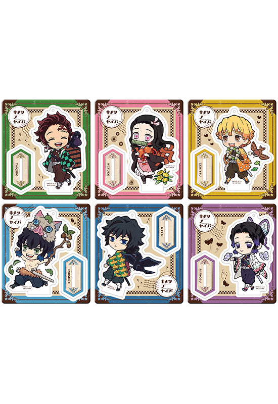 Demon Slayer MEGAHOUSE Retro Acrylic Stand outing set (Set of 6 Characters)