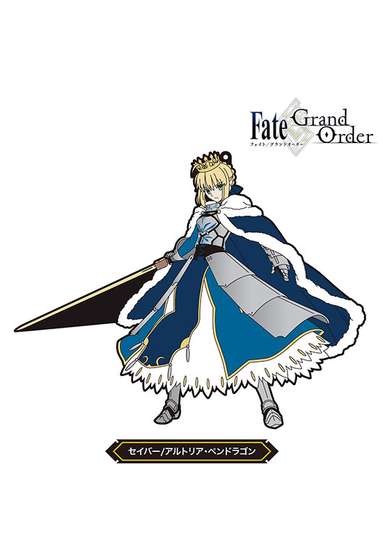 Fate/Grand Order FREEing Fate/Grand Order Rubber strap  Saber/Altria Pendragon
