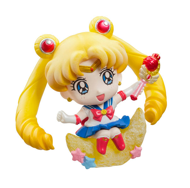 Petit Chara Land Pretty Solder Sailor Moon MAKE UP WITH CANDY (Set of 6 Characters)