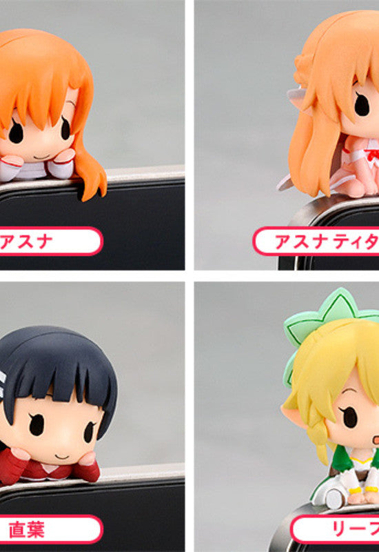 Sword Art Online Penguin Parade Earphone Jack Figures: Asuna/Asuna Titan