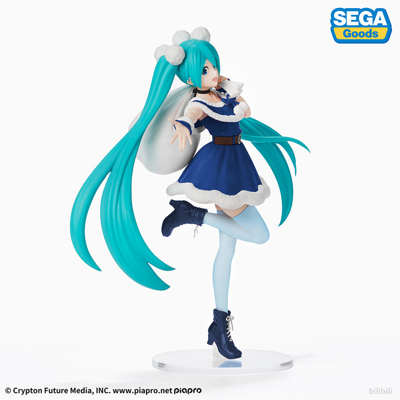 HATSUNE MIKU SEGA MIKU SPM FIGURE CHRISTMAS 2020 BLUE