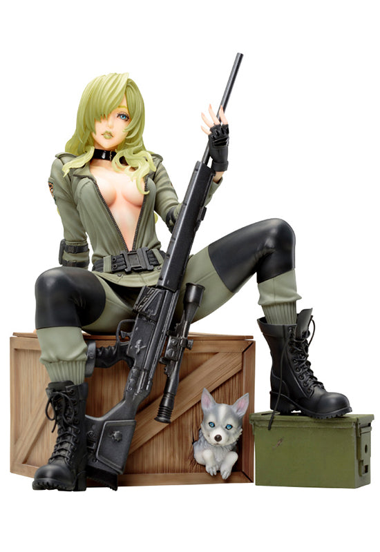 METAL GEAR SOLID Kotobukiya SNIPER WOLF BISHOUJO STATUE (reproduction)