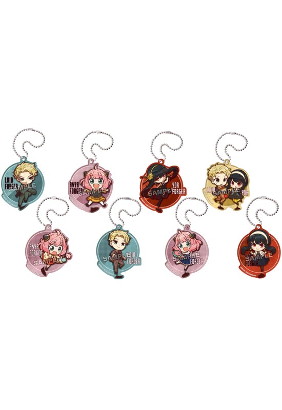 SPY x FAMILY Takaratomy Arts Pyon Colle Acrylic Key Chain (Box of 8)