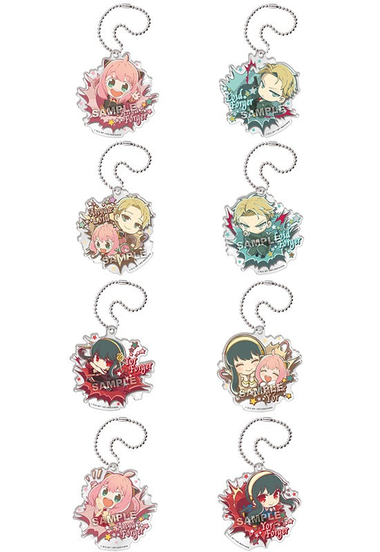 SPY x FAMILY Takaratomy Arts BuchiMas! Acrylic Key Chain (1 Random Blind Box)