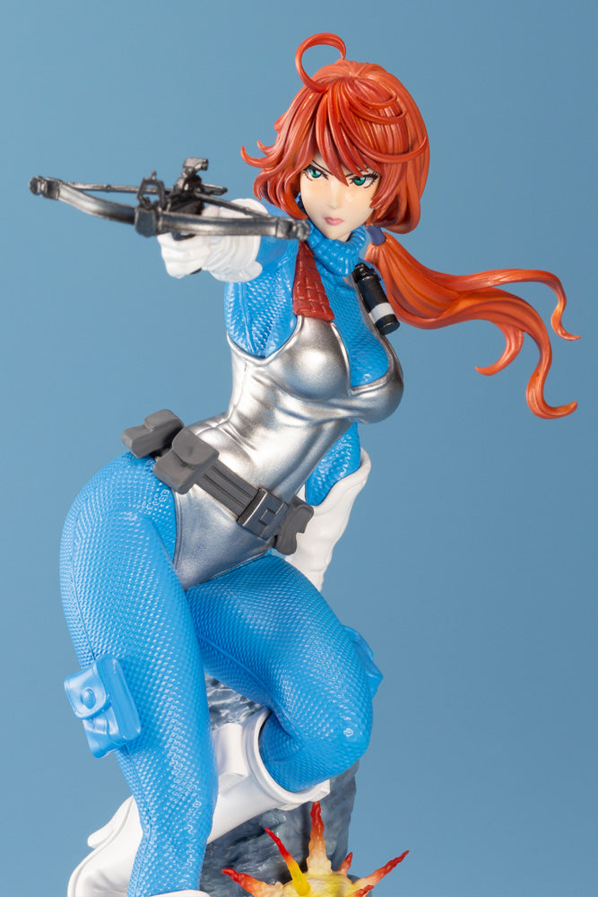 G.I.JOE Kotobukiya SCARLETT SKY BLUE COLOR BISHOUJO STATUE