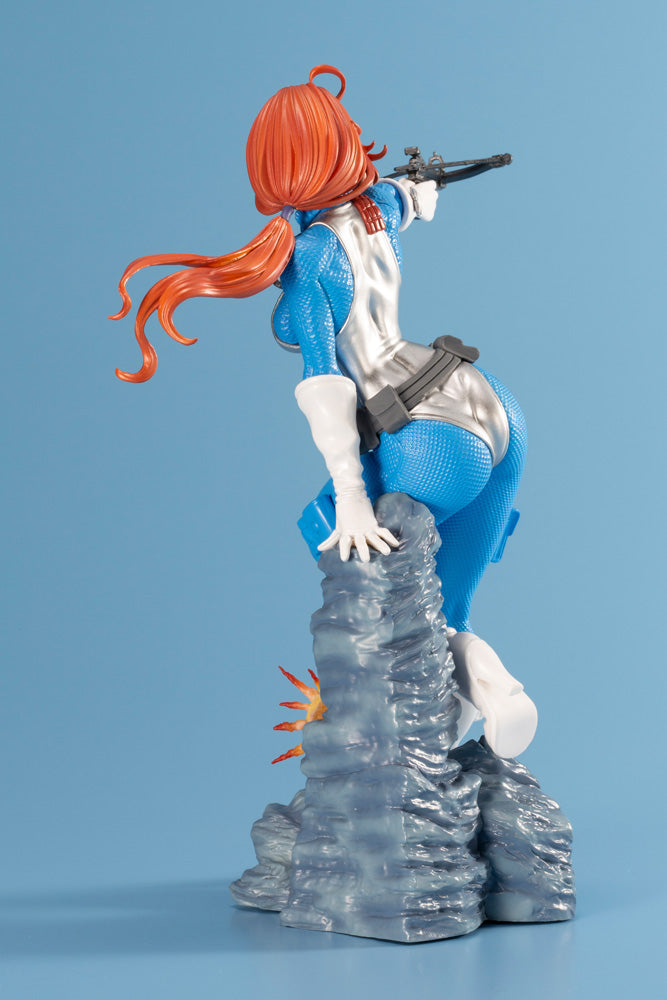 G.I.JOE Kotobukiya SCARLETT SKY BLUE COLOR BISHOUJO STATUE