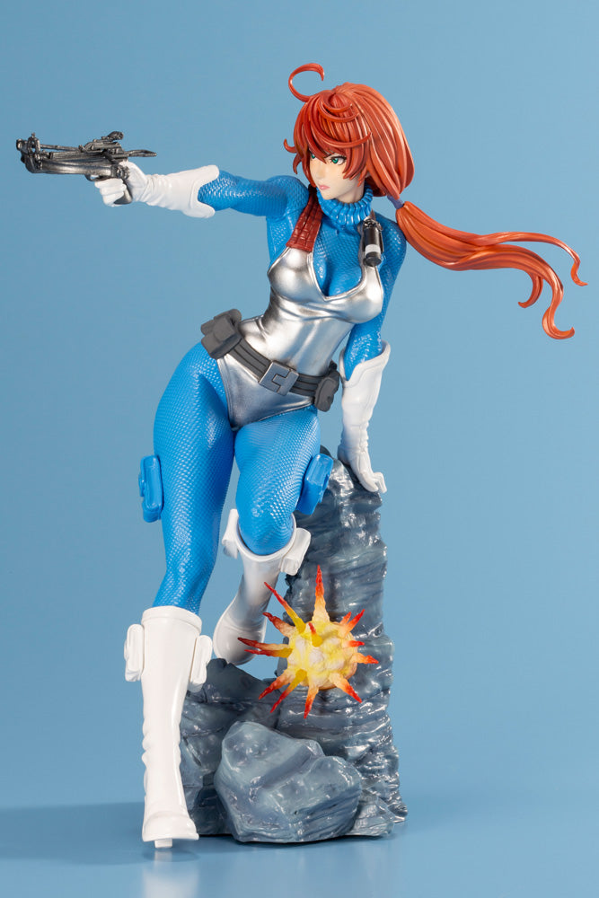 G.I.JOE Kotobukiya SCARLETT SKY BLUE COLOR BISHOUJO STATUE