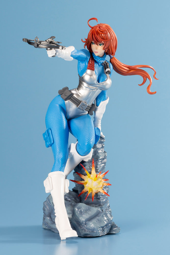 G.I.JOE Kotobukiya SCARLETT SKY BLUE COLOR BISHOUJO STATUE