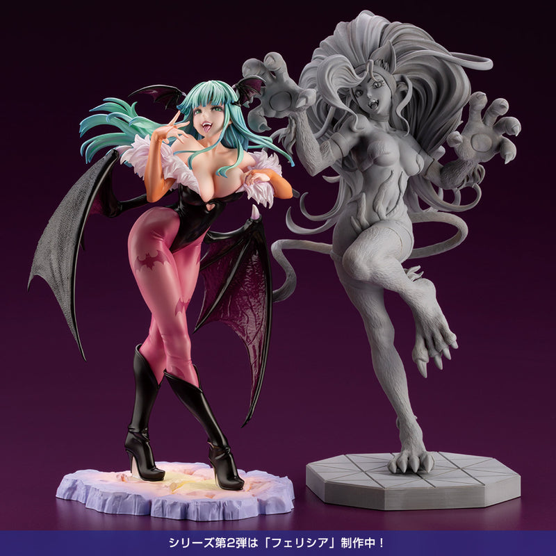 DARKSTALKERS Kotobukiya MORRIGAN BISHOUJO STATUE