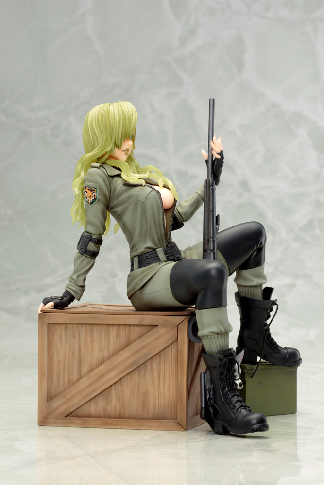 METAL GEAR SOLID Kotobukiya SNIPER WOLF BISHOUJO STATUE (reproduction)