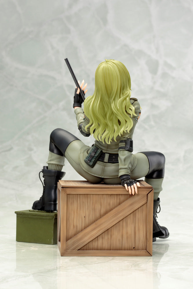 METAL GEAR SOLID Kotobukiya SNIPER WOLF BISHOUJO STATUE (reproduction)