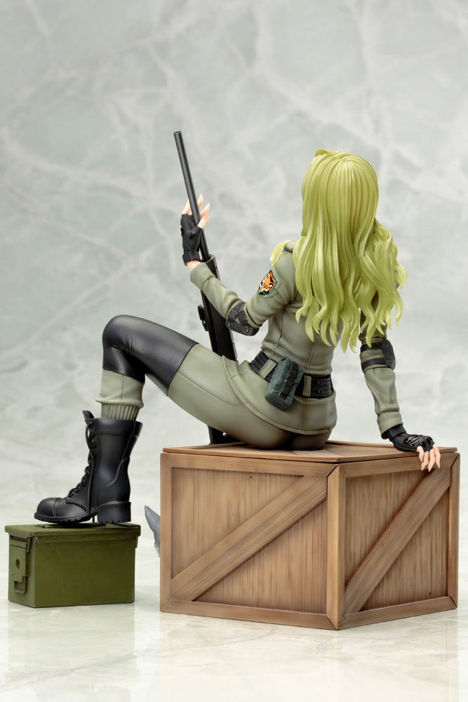 METAL GEAR SOLID Kotobukiya SNIPER WOLF BISHOUJO STATUE (reproduction)