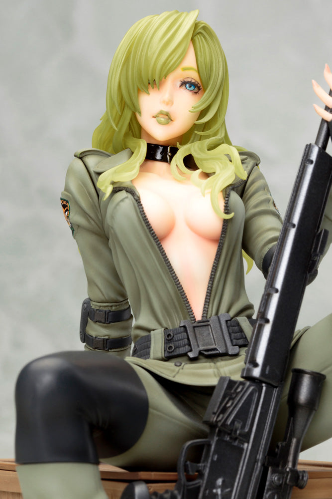 METAL GEAR SOLID Kotobukiya SNIPER WOLF BISHOUJO STATUE (reproduction)