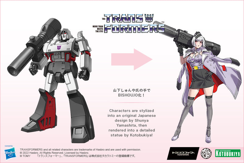 TRANSFORMERS Kotobukiya MEGATRON BISHOUJO STATUE