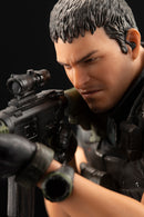 RESIDENT EVIL: VENDETTA Kotobukiya CHRIS REDFIELD RENEWAL PACKAGE ARTFX STATUE