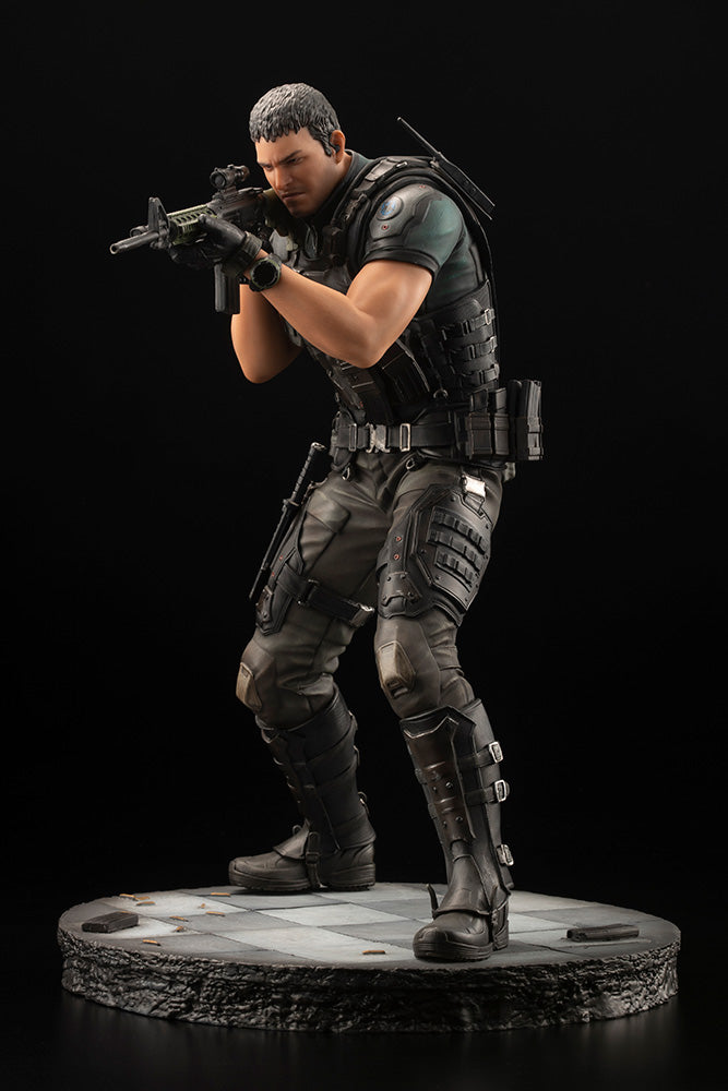 RESIDENT EVIL: VENDETTA Kotobukiya CHRIS REDFIELD RENEWAL PACKAGE ARTFX STATUE