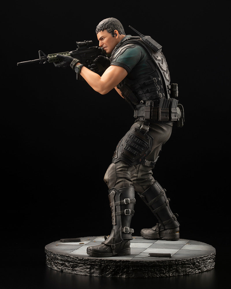 RESIDENT EVIL: VENDETTA Kotobukiya CHRIS REDFIELD RENEWAL PACKAGE ARTFX STATUE
