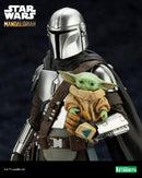 THE MANDALORIAN Kotobukiya ARTFX+ MANDALORIAN™& GROGU™ WITH BESKAR STAFF