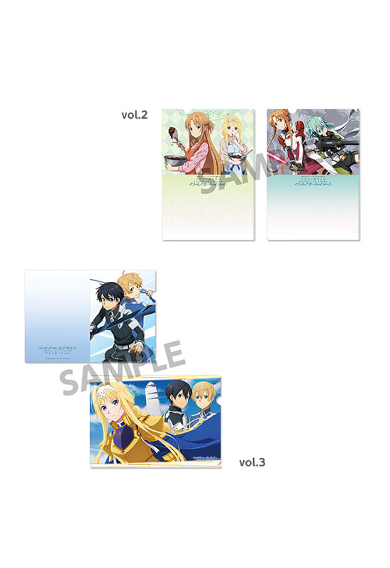 SWORD ART ONLINE ALICIZATION HOBBY STOCK SWORD ART ONLINE ALICIZATION Clear Document Folder Set vol.2&vol.3