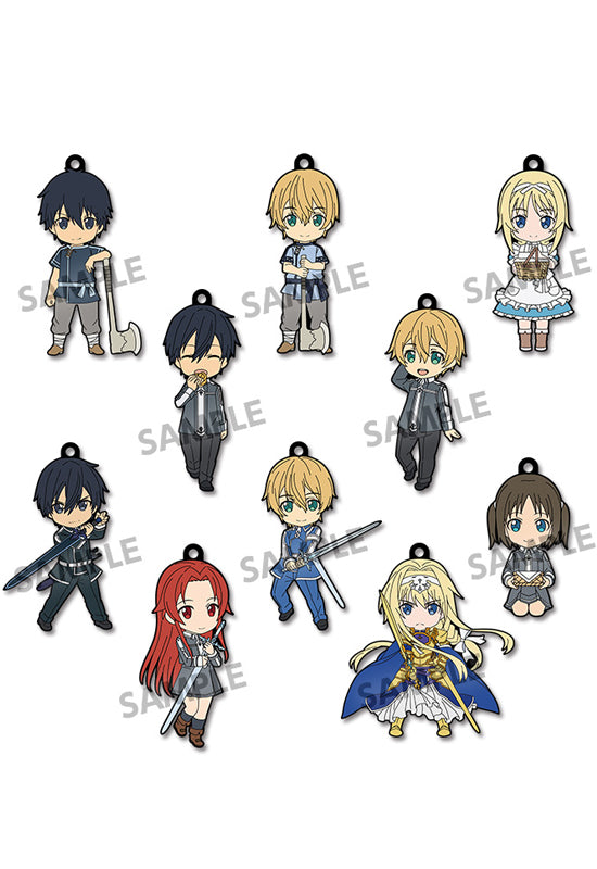SWORD ART ONLINE ALICIZATION HOBBY STOCK Pikuriru! SWORD ART ONLINE ALICIZATION Trading Rubber Strap (1 Random Blind Box)