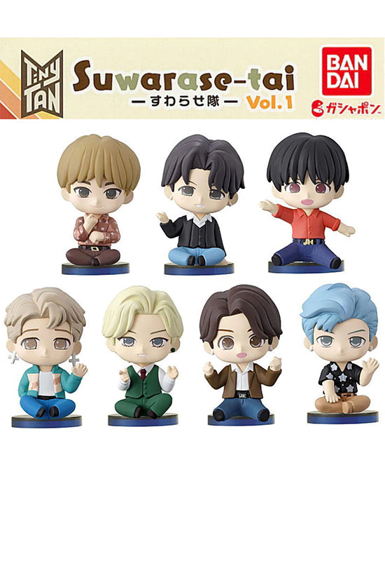 BTS TinyTAN Bandai Suwarase-tai Vol. 1(1 Random)