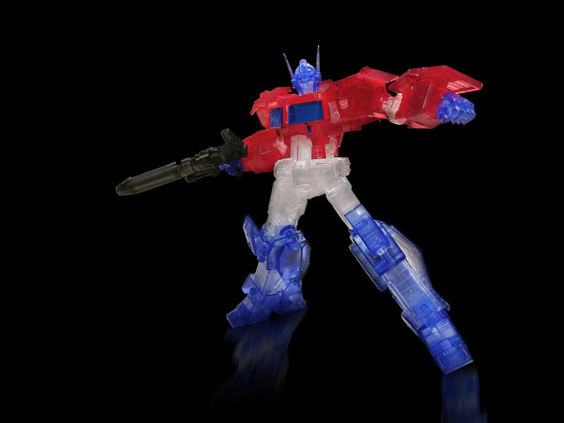 TRANSFORMERS Flame Toys Furai Model Optimus Prime (Clear ver.)