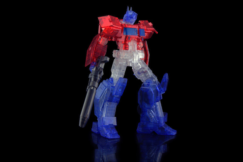 TRANSFORMERS Flame Toys Furai Model Optimus Prime (Clear ver.)