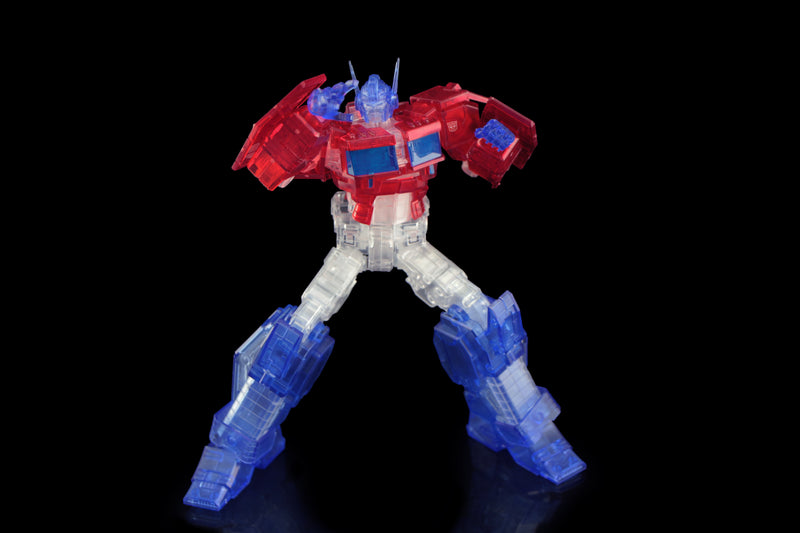 TRANSFORMERS Flame Toys Furai Model Optimus Prime (Clear ver.)